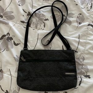 Small canvas crossbody bag adjustable strap